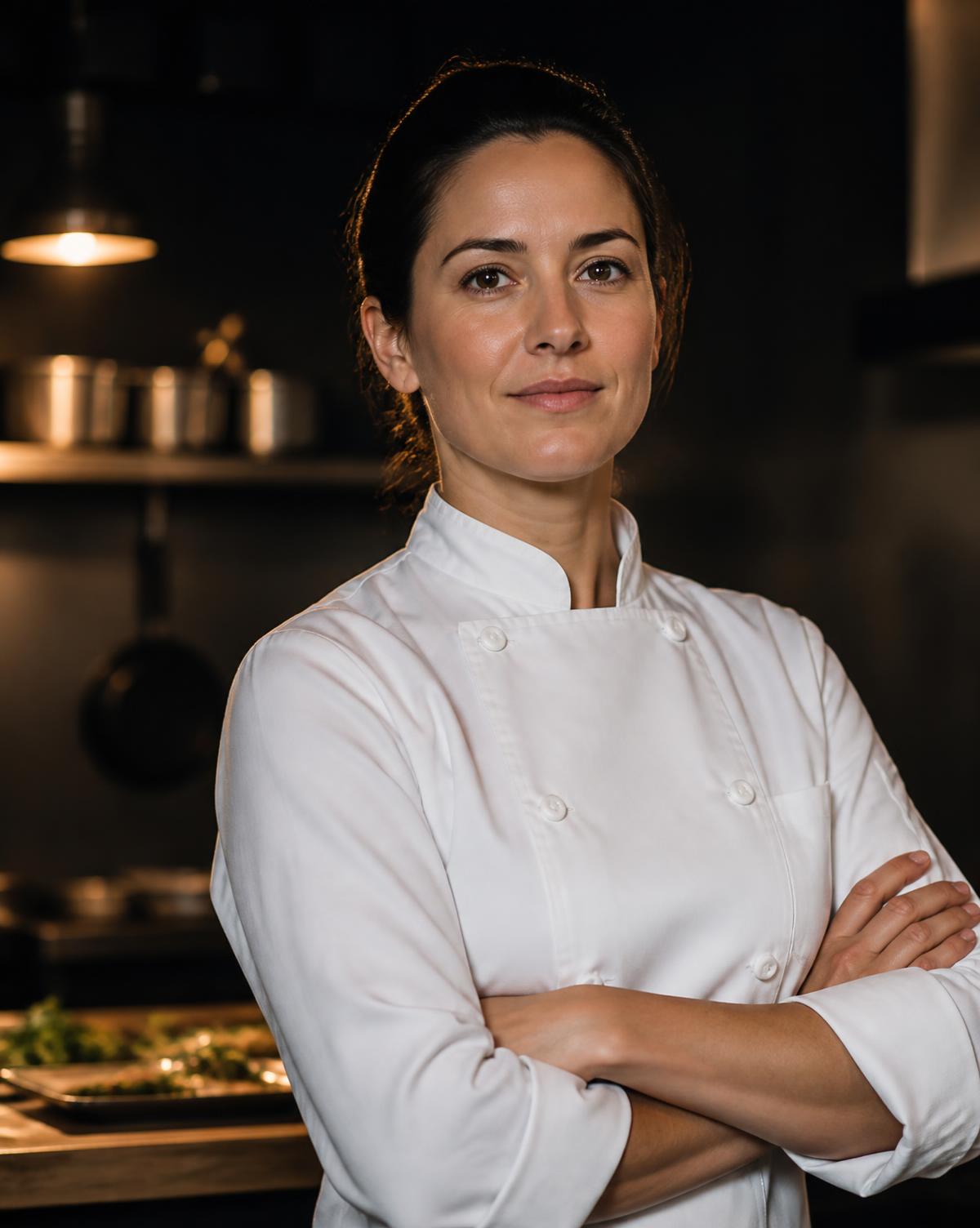 Chef Amara Laurent, executive chef at Lumière